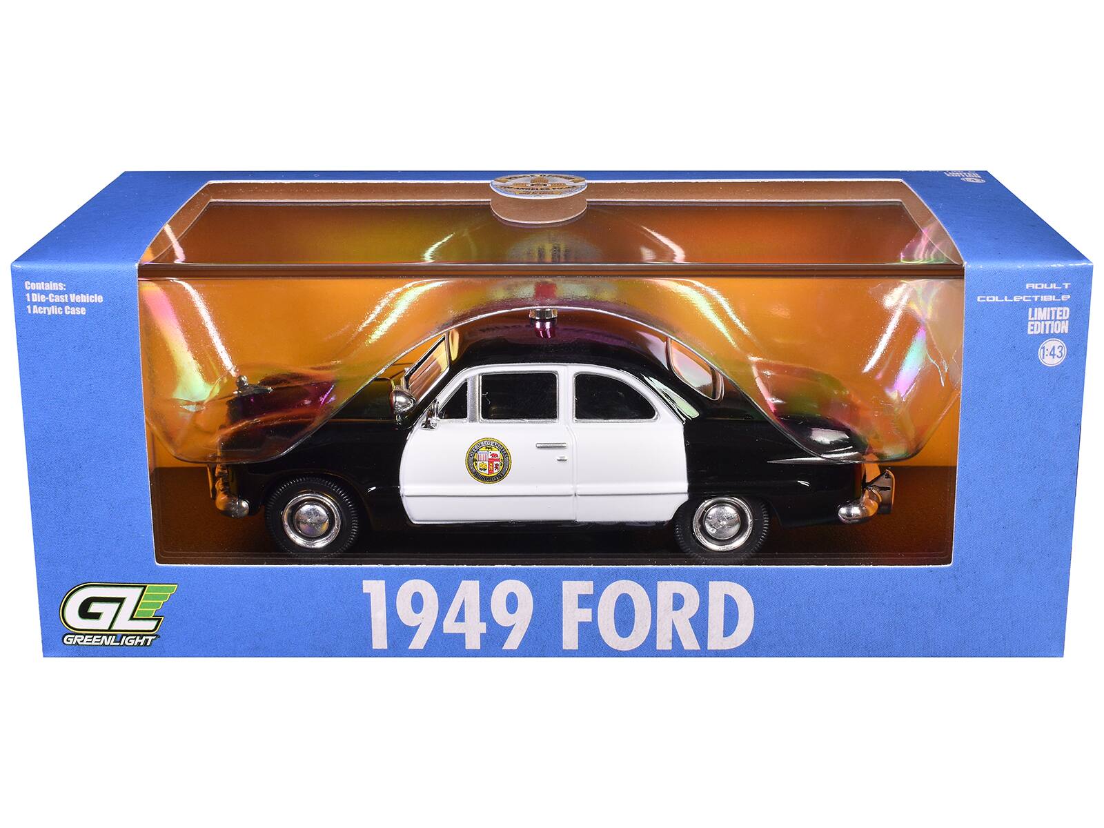 VU Contains: 1 Die-Cast Vehicle 1 Acrylic Case

ROULT COLLECTIBLE LIMITED EDITION :1:43

C GL GREENLIGHT 1949 FORD