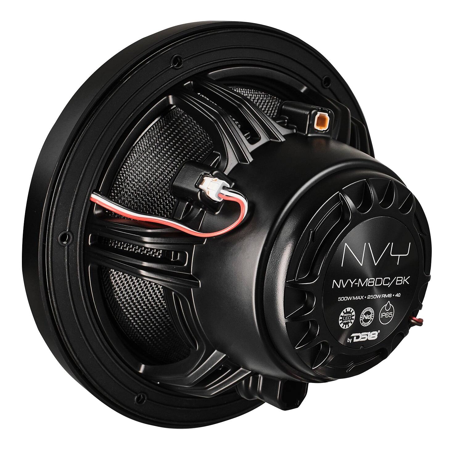 NVY NVY-M8DC/BK  
500W MAX 250W RMS 40  
by LEO NdB P65  
by DS18