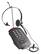 Front Standard. Plantronics - Phone System with Corded Headset.