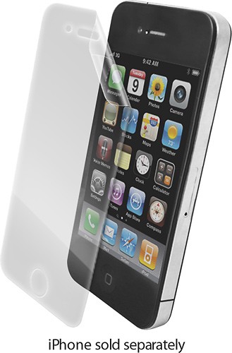  ZAGG - InvisibleSHIELD Screen Protector for Apple® iPhone® 4 - Clear