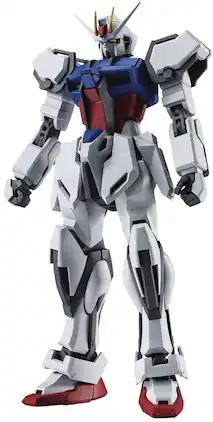 Bandai - Tamashii Nations - Mobile Suit Gundam Seed - Robot Spirits - GAT-X105 Strike Gundam Ver. A.N.I.M.E. - COLLECTIBLES - Multicolor