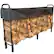 Alt View 14. Nature Spring - 8-Foot Firewood Log Rack with Cover - Black.