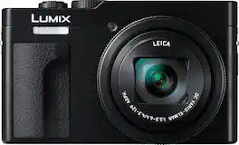 Panasonic - LUMIX ZS99 Point and Shoot Camera, Compact Camera for Travel with 30x Zoom with 24-720mm Zoom Lens, and 4K Video/Photo - Black