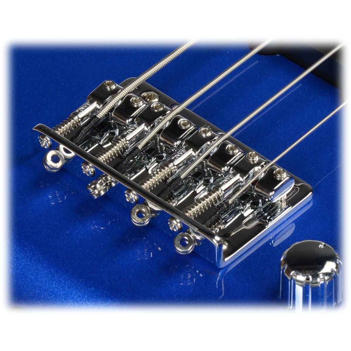 Alt View 9. Ibanez - Ibanez miKro Series GSRM20 Electric Bass Guitar, Starlight Blue.