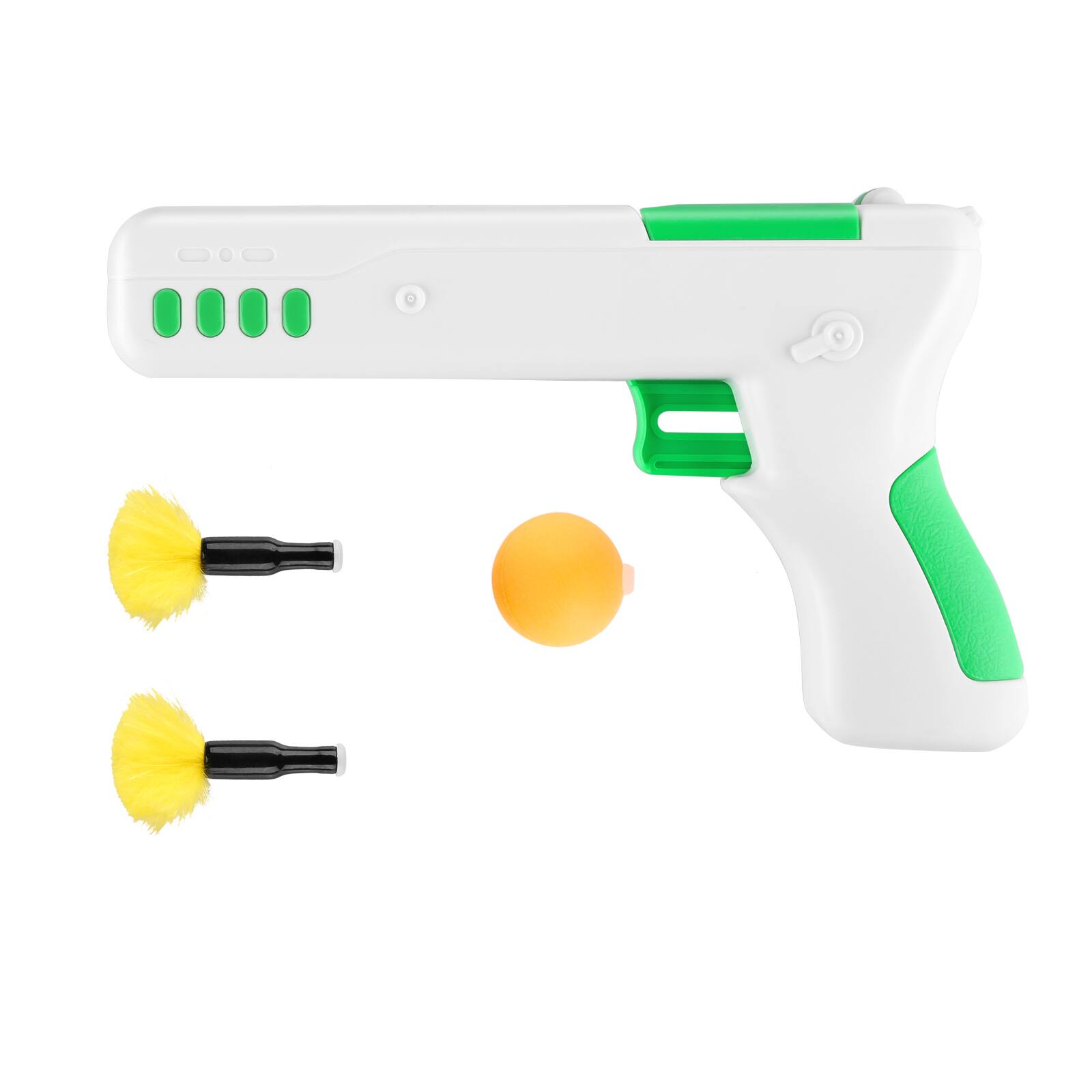 Alt View 7. Ownpets - Interactive Cat Toy Gun Cat Stick Toy with Ball & Feather - Green.