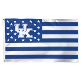 WinCraft - Kentucky Wildcats Deluxe Stars & Stripes 3' x 5' Flag - Multicolor