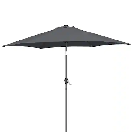 Front. Winado - 7.5FT Patio Umbrella Outdoor Umbrella with Push Button Tilt and Crank, Umbrella Outdoor Patio for Patio.