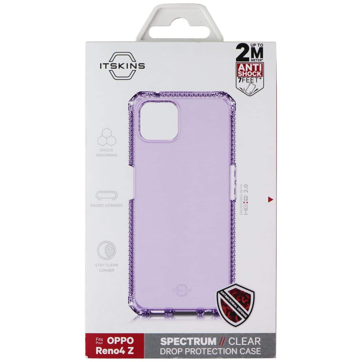 Itskins - Spectrum // Clear Series Case for OPPO Reno4 Z - Light - Purple price history on PriceWatchPro