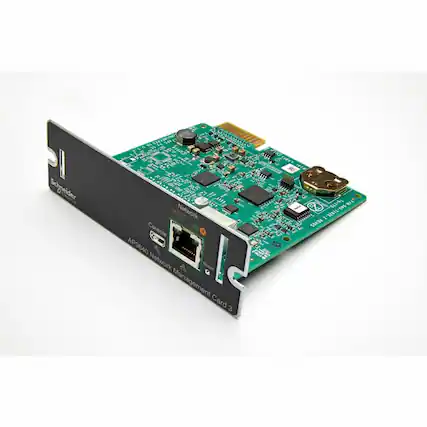 Schneider Electric
AP9640 Network Management Card 3
Network
Console
AP9640 Network & Management Card
3
T0 1p1l9
MI 1
640-71921-2
50A3E