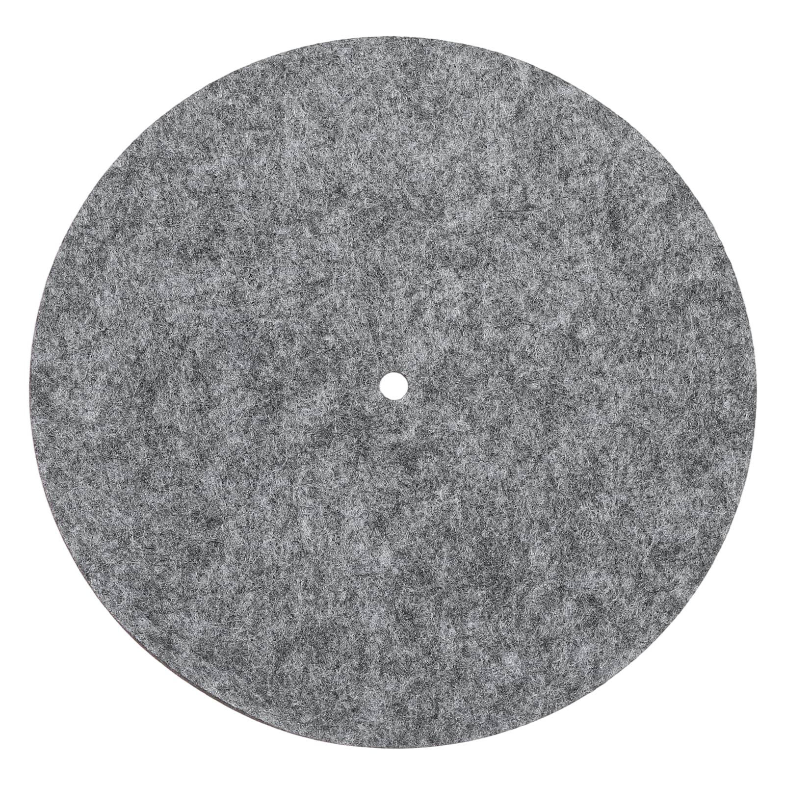 Unique Bargains - Record Player Mat, 7 Inch Turntable Mat 3mm Felt Pad for Vinyl Record Player - Dark Gray