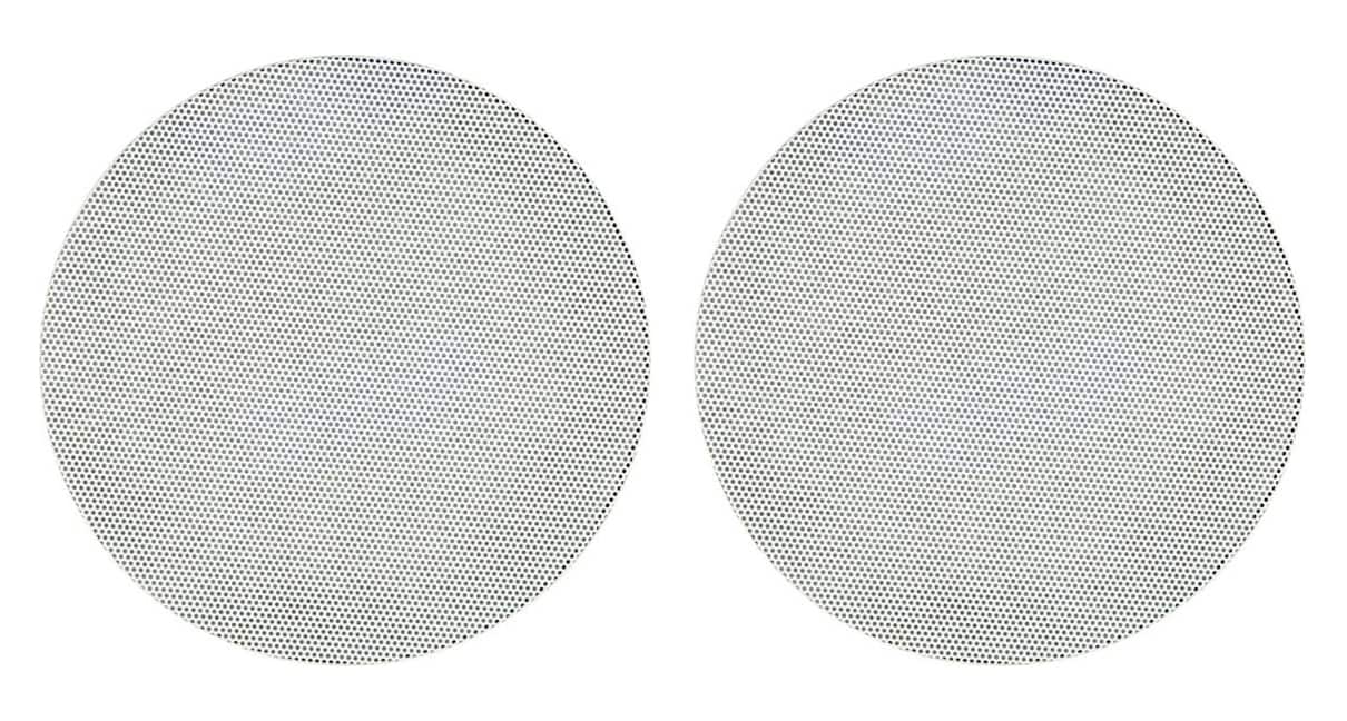 Front. Sonance - GRILLE PS-C63/P63 WHITE - Professional Series 6" Round Replacement Grille for Select Speakers (2-Pack) - Paintable White.