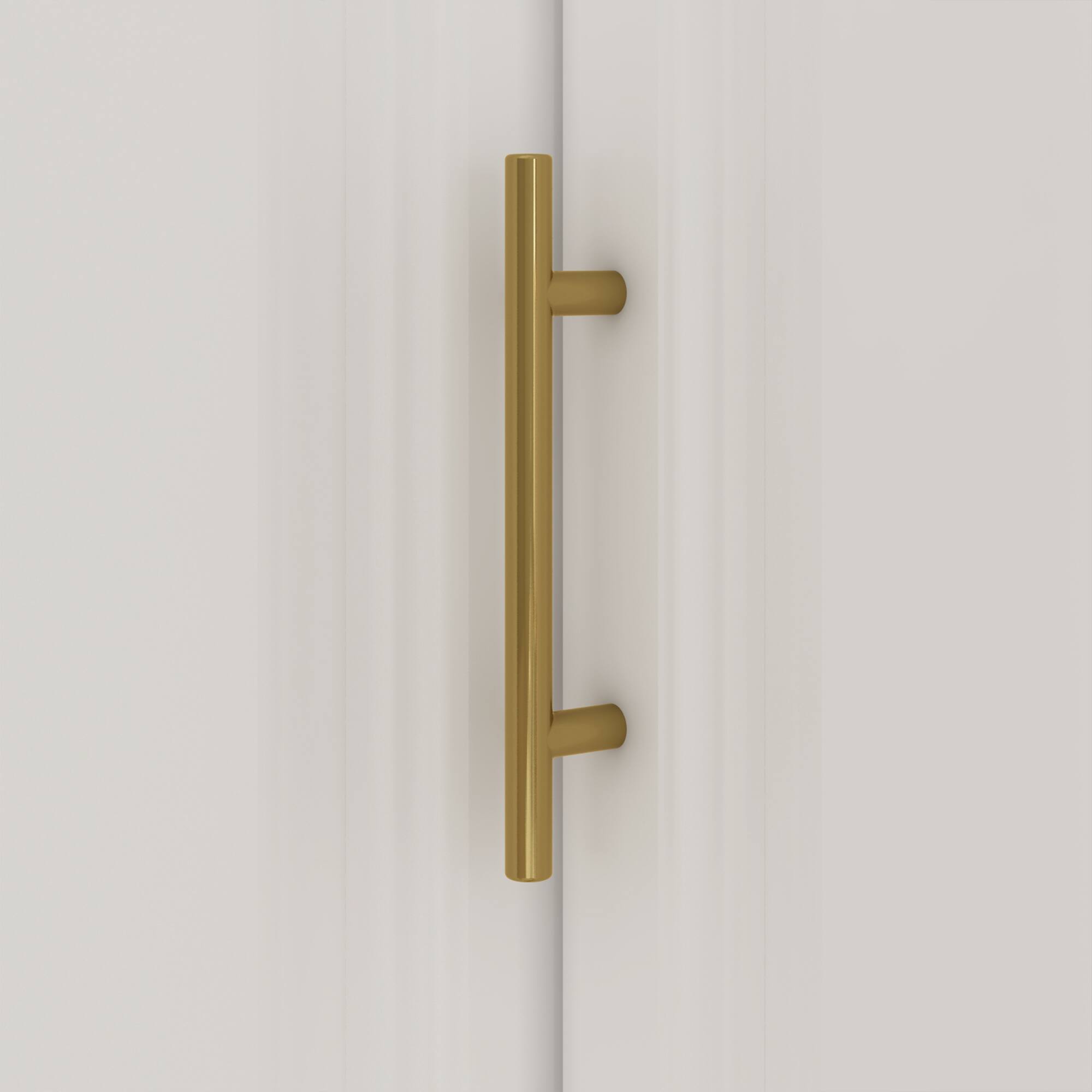 Alt View 9. FUFU & GAGA - Space-Saving Corner Wardrobe – Large Capacity Closet for Bedroom Organization - White.