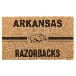 Jardine - Arkansas Razorbacks 18" x 30" Team Logo Doormat - Brown