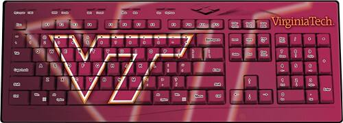 Front Standard. Keyscaper - Virginia Tech Wireless Keyboard.