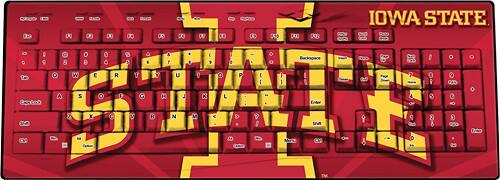 Best Buy: Keyscaper Iowa State Wireless Keyboard K510WL 0IAS 000001