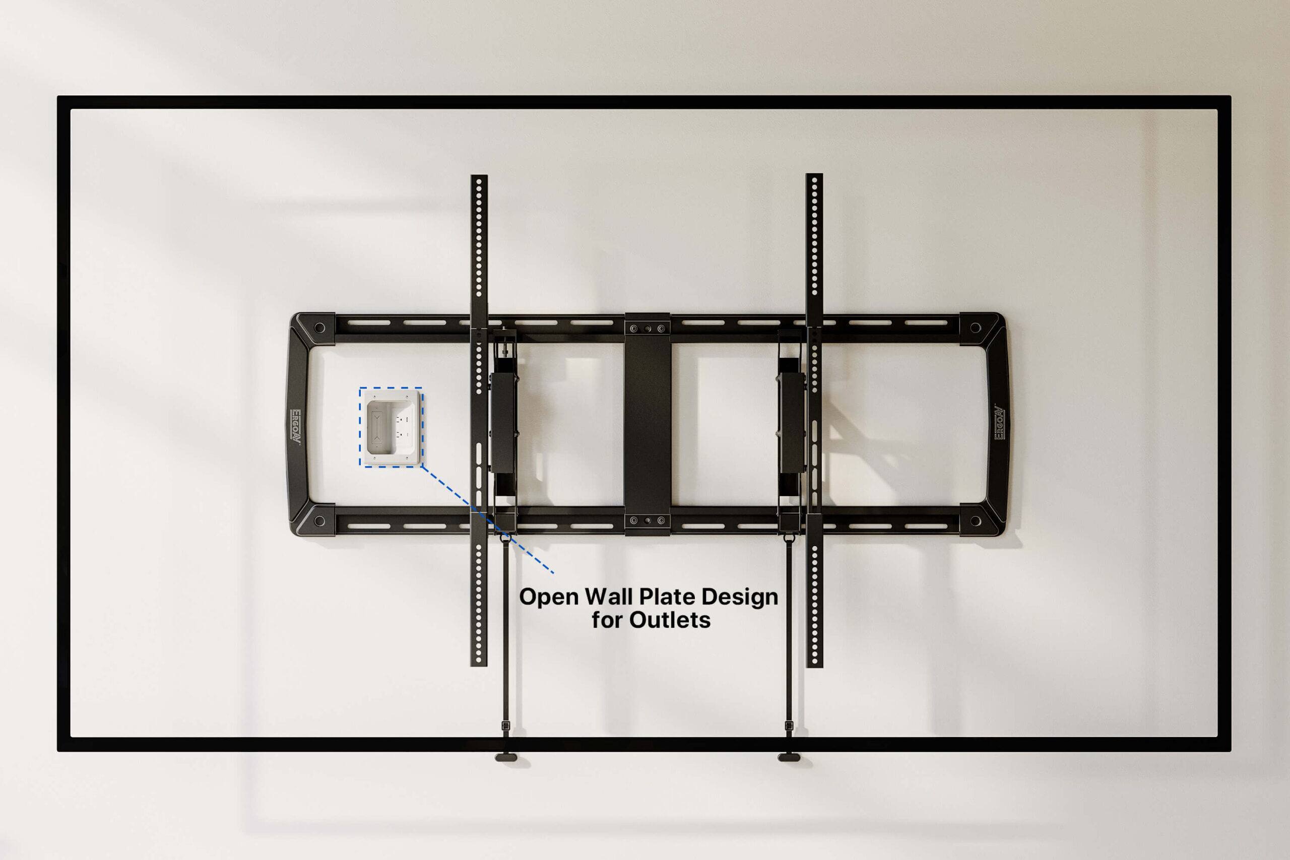 Open Wall Plate Design for Outlets