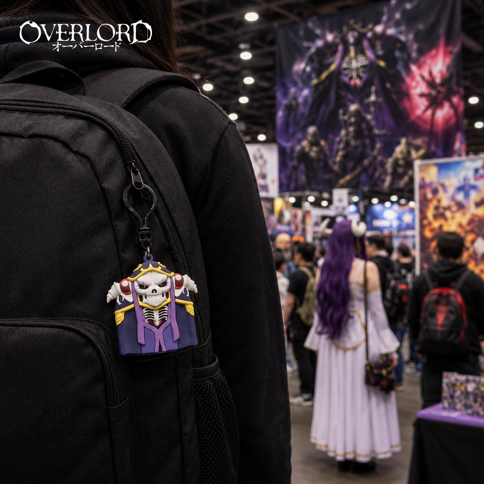 Alt View 2. Monogram - Overlord Series 1 Blind Bag 3D Foam Bag Clip | One Random - Multi-Colored.