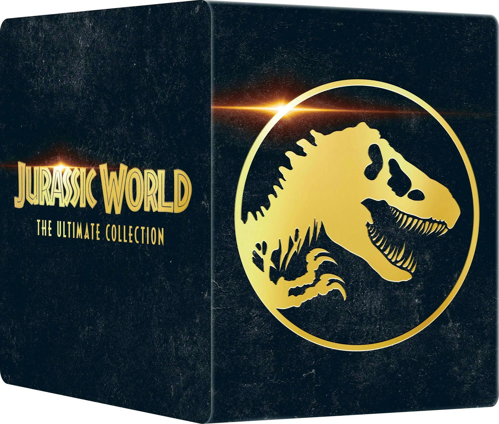 Angle. Jurassic World Ultimate Collection - Limited Edition 4K Steelbook (4K Ultra HD + Blu-ray + Digital) [UHD].