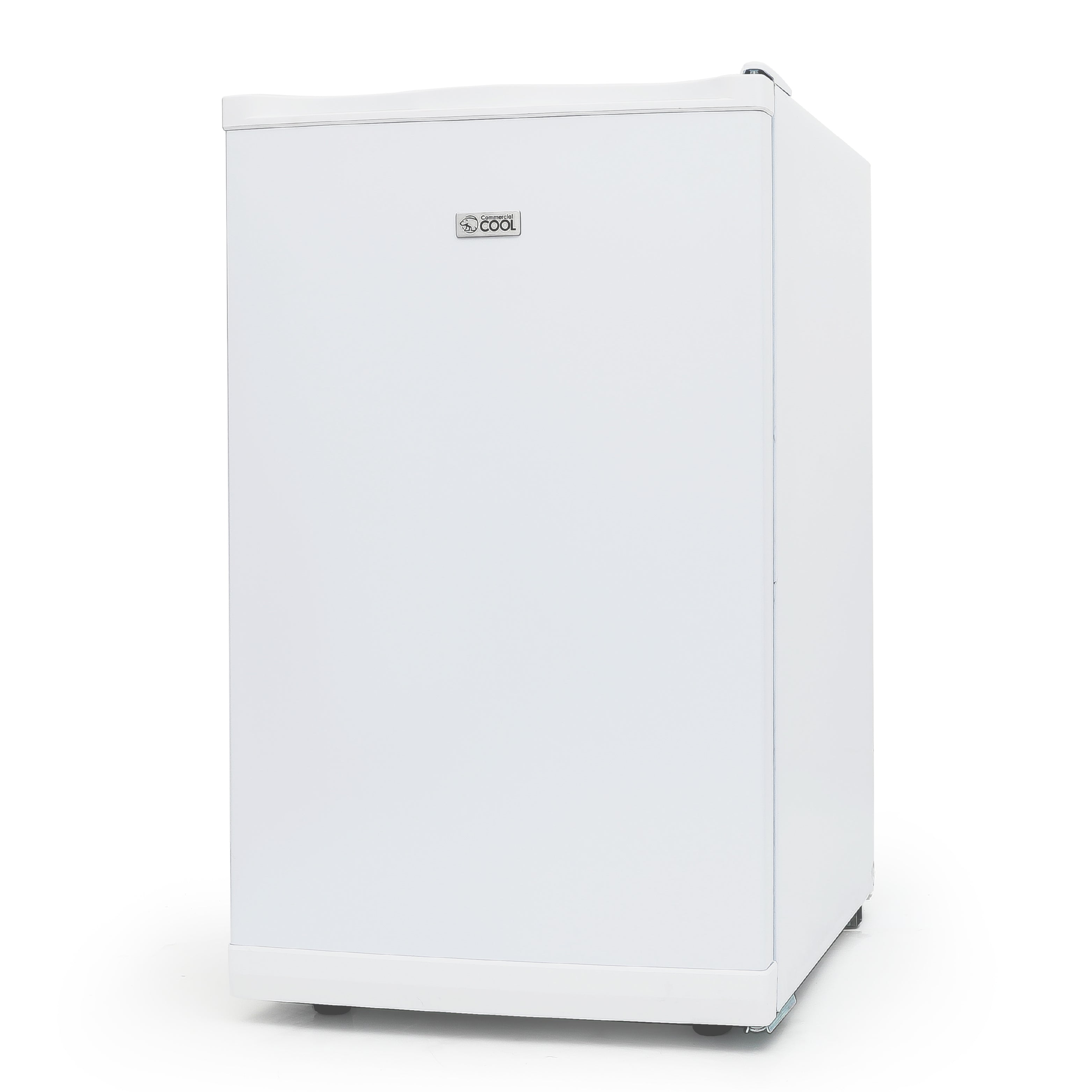 Front. Commercial Cool - COMMERCIAL COOL 2.8 Cu.Ft. Upright Freezer - White - White.