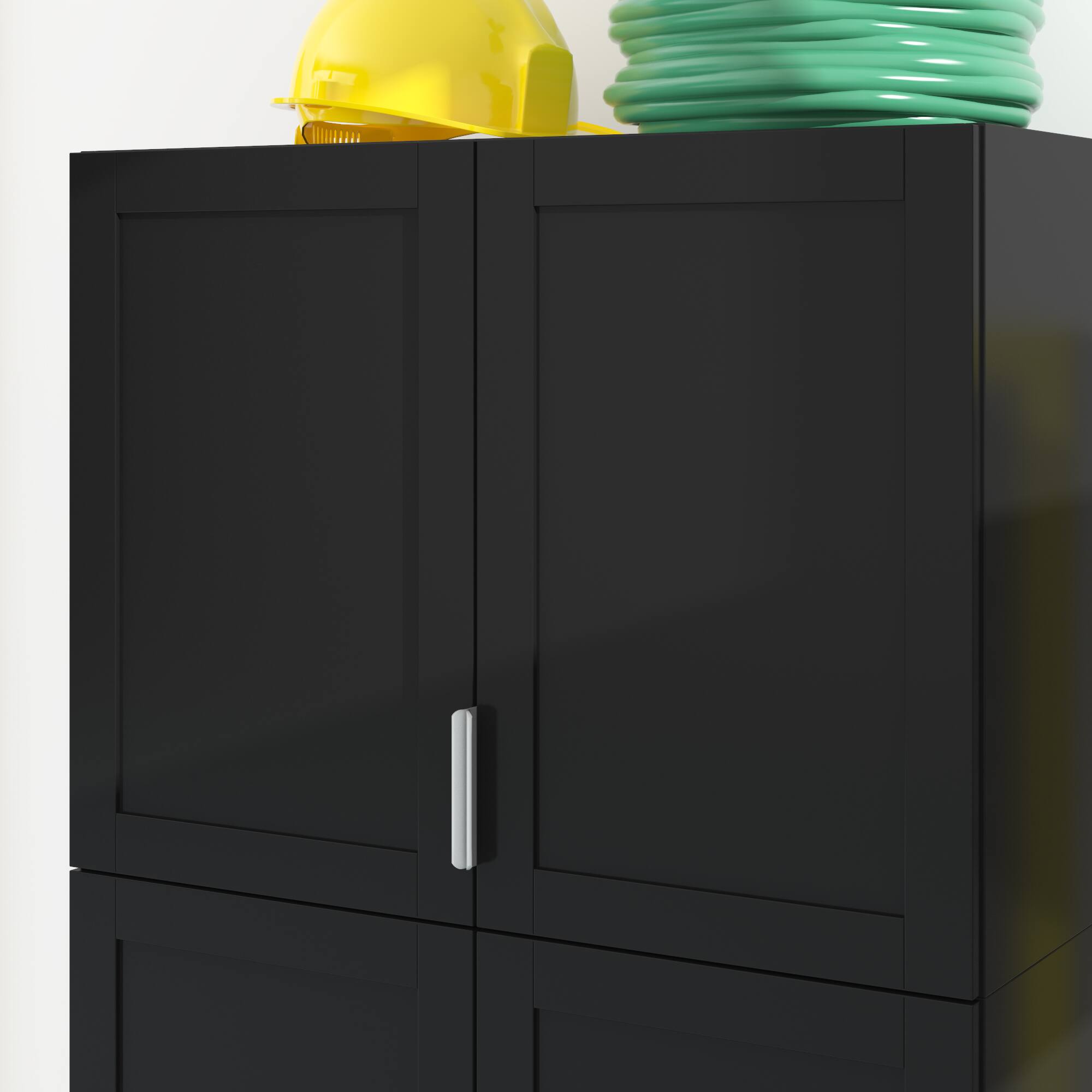 Alt View 1. Famapy - Famapy Tall Multi - Function Storage Cabinet: Maximize Space, Elevate Style - Black.