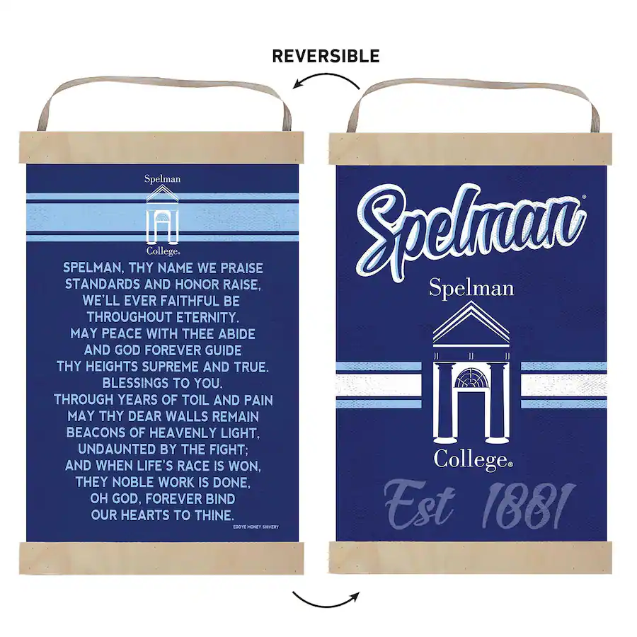 Spelman Hand Sign Jardine Spelman College Jaguars Fight Song Banner Sign Navy 4941653 ...
