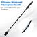 Silicone Wrapped Fiberglass Shaft
For optimal flexibility and feedback