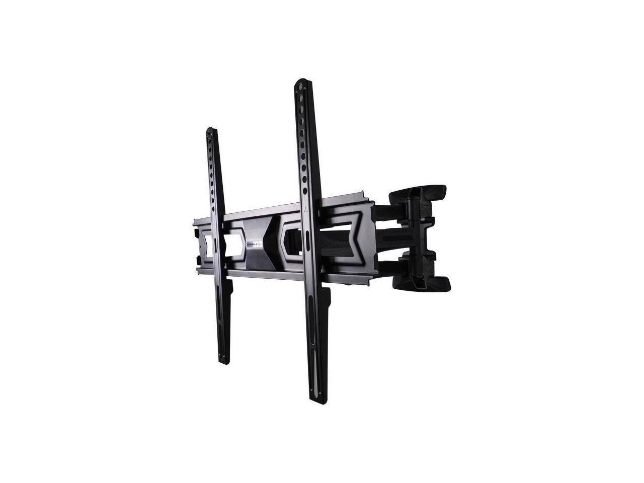 Alt View 3. Premier Mounts - PREMIER MOUNTS AM65 LOW-PROFILE SNGLE STUD DUAL ARM - Black.