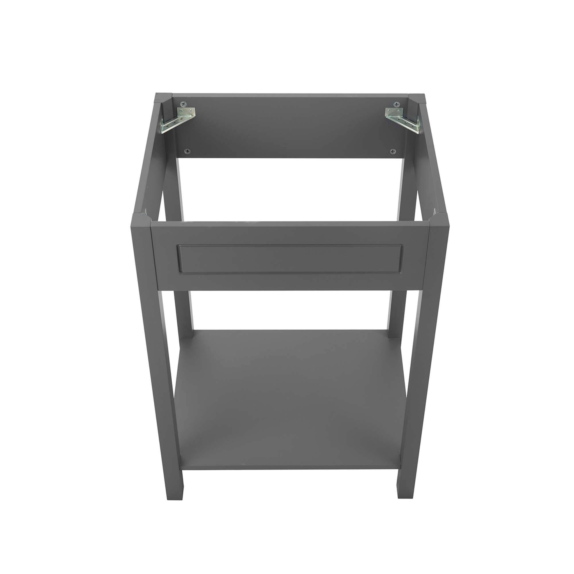 Alt View 4. Modway - Altura Bathroom Cabinet Basin Not Included by Modway - Gray.