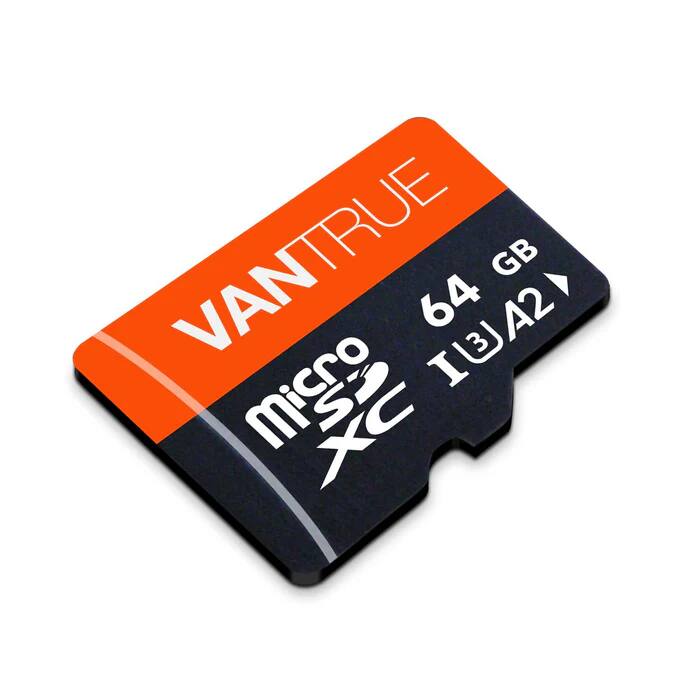 VANTRUE  
64 GB  
Micro SDXC  
I3 A2