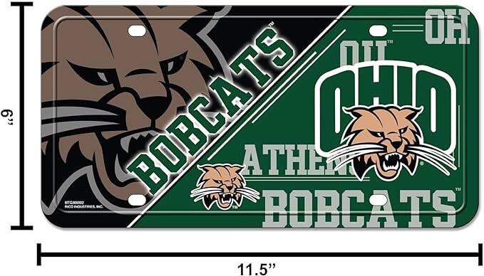 BOBCATS  
ATHLETICS  
OHIO  
BOBCATS  

11.5"