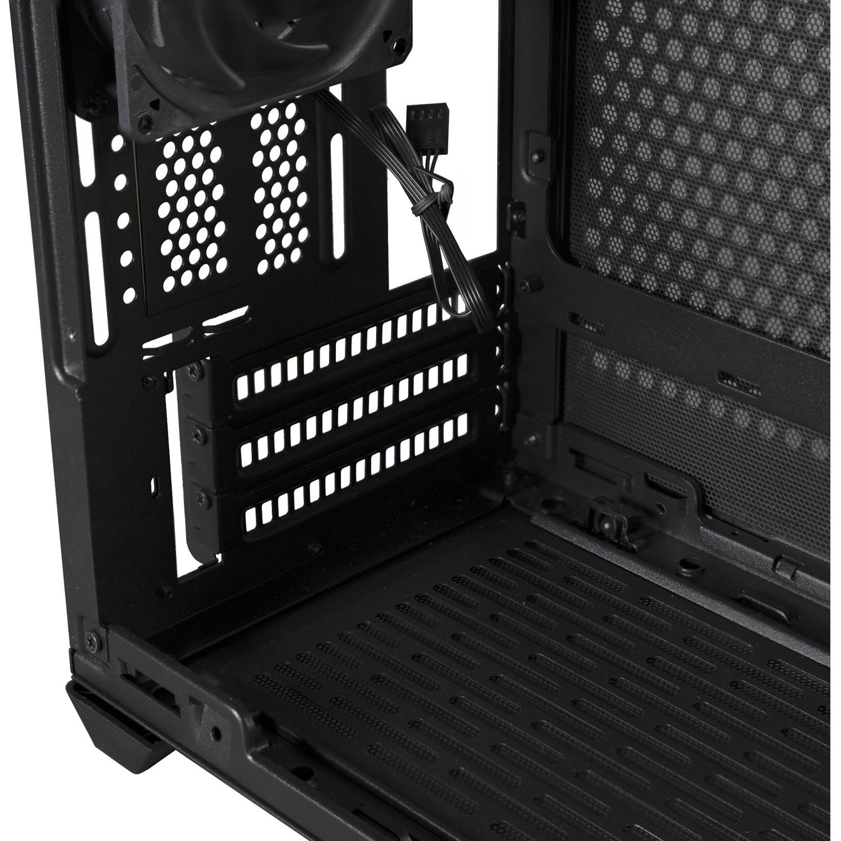 Alt View 24. Cooler Master - MasterBox MCB-NR200-KNNN-S00 Mini ITX/Mini DTX Mini-tower Case - Black.