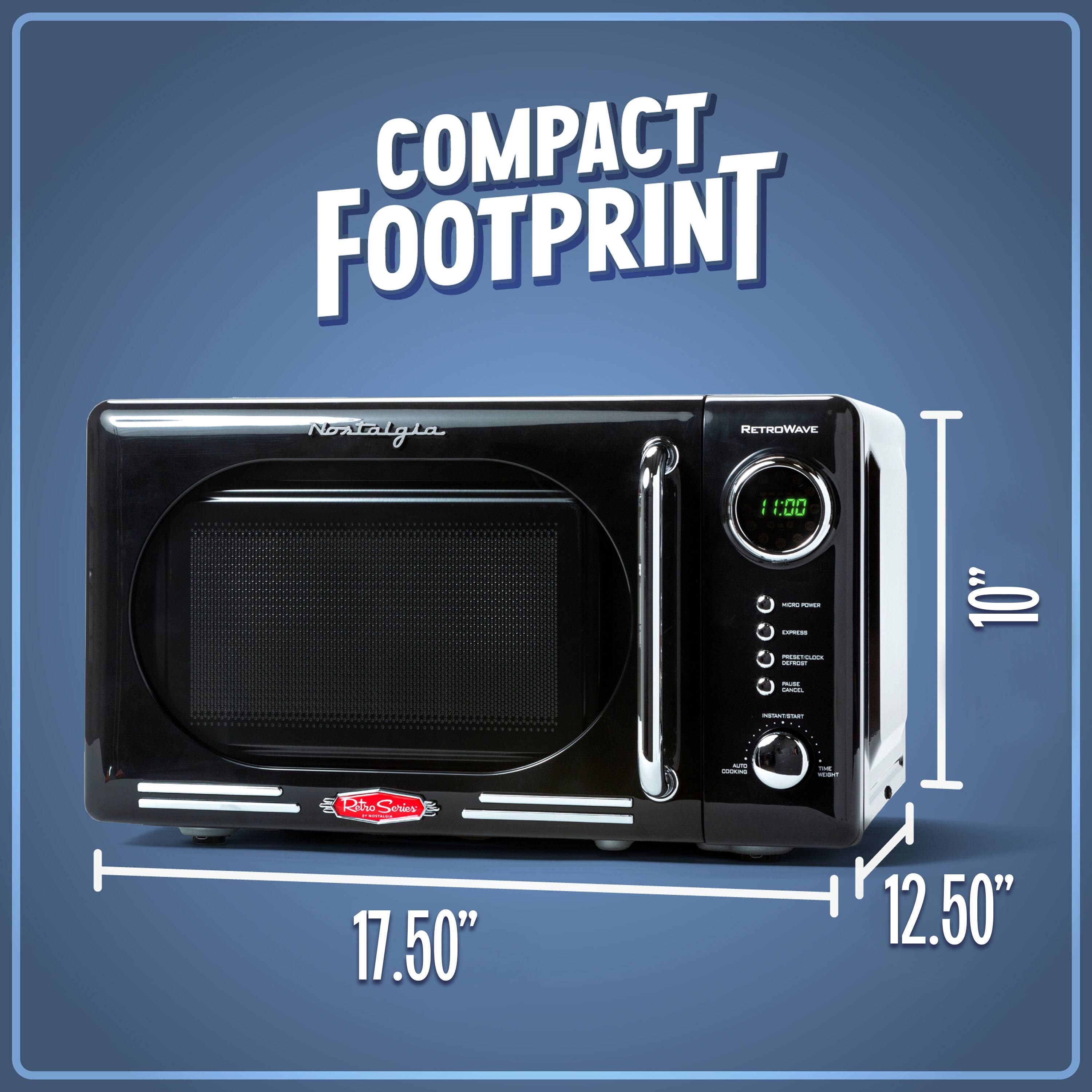 COMPACT FOOTPRINT  
Nostalgia RETROWAVE  
1:00  
10"  
17.50" x 12.50"