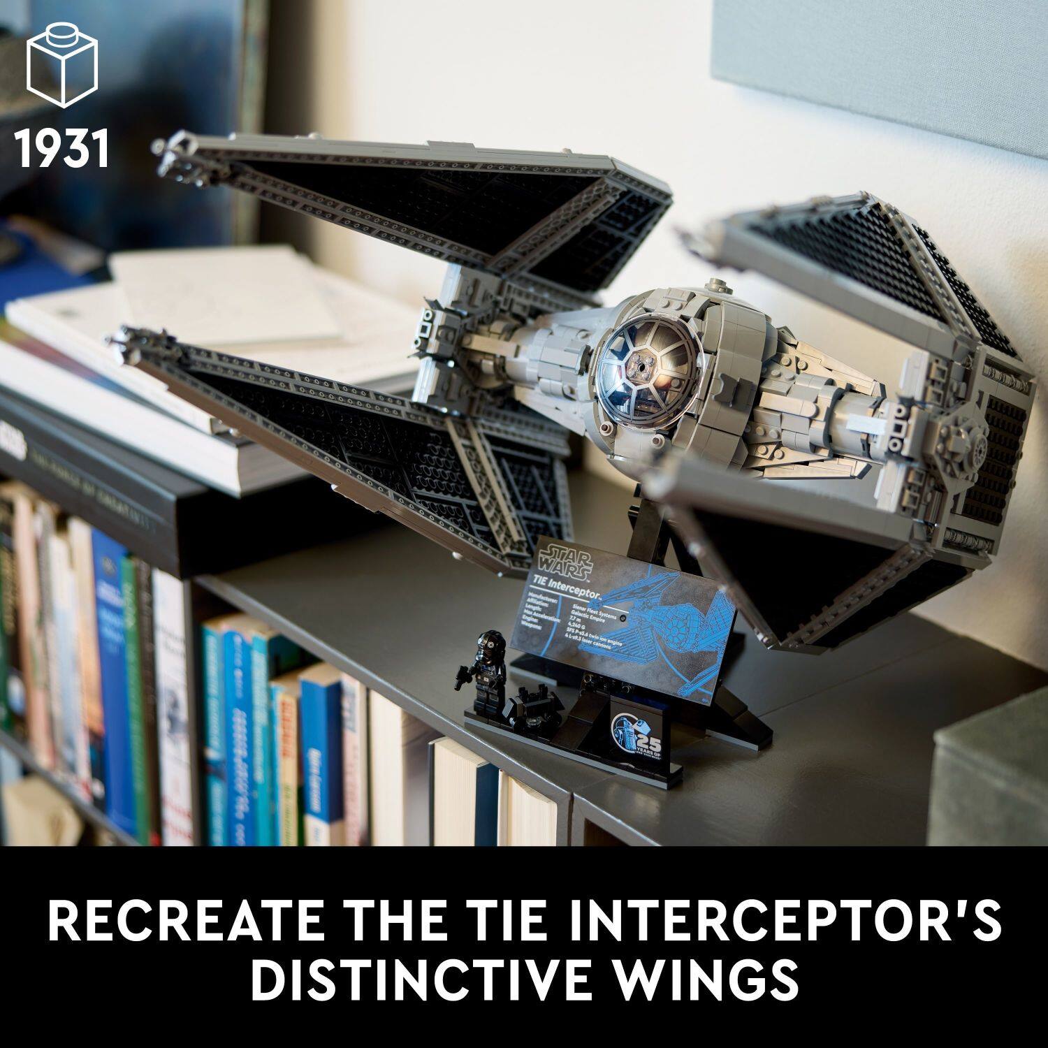 Recreate the TIE Interceptor's Distinctive Wings - 1931 Star Wars Interceptor.