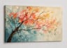 FC Design - Large Canvas 24x36" Colorful Tree Branch Floral Nature Art Painting Home Wall Décor - MultiColor