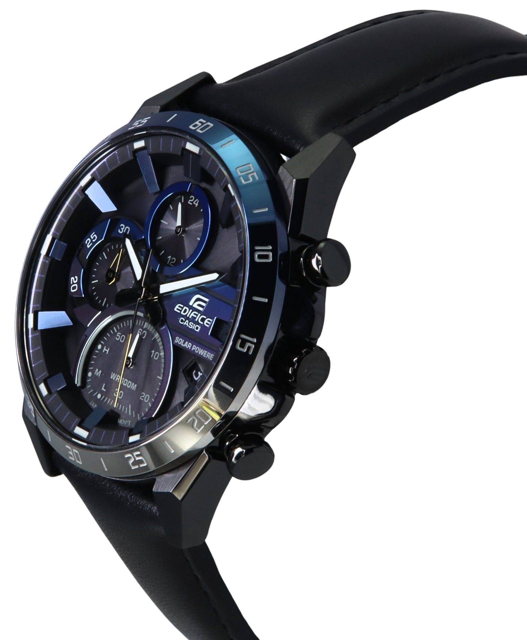 55 60 - 05 24 - 30  25 12 10 20 - EDIFICE CASIO 50 60 H SOLAR 15 10 POWERED, M WR a L WR100M 08 20 JAP MOVT 20 J 30 I 25