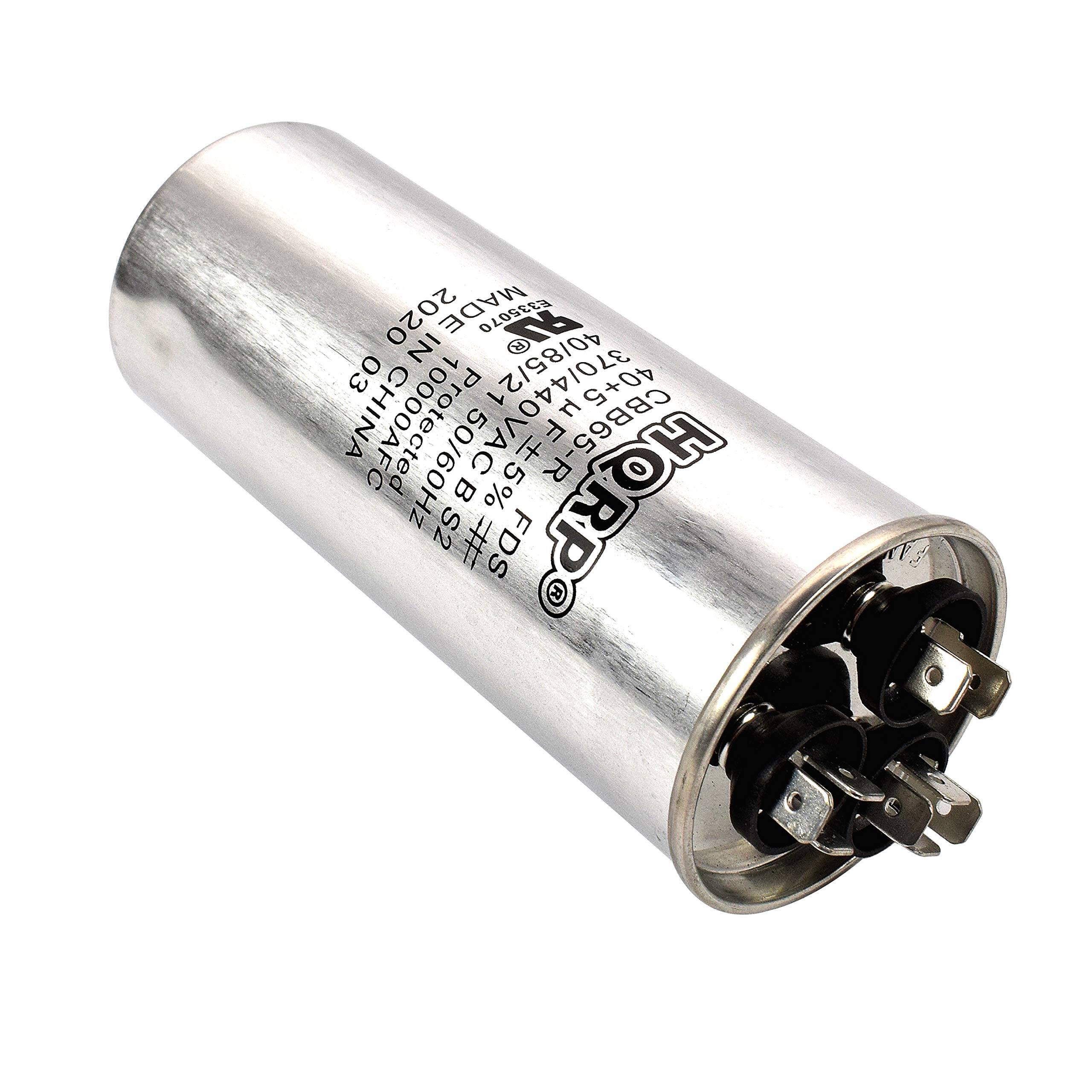 2020 MADE 6335070 R IN 3 03 370/440VAC 40/85/21 I 40+5 CHINA iotected CBB65-R F 50/60HZ S2 F+5% 5% HQRP # FDS

HORP
30/10818
C070147
MADE IN CHINA
2020
6335070
R
3 03
370/440VAC
40/85/21
I
40+5
CBB65-R
F
50/60HZ
S2
F+5%
5%
HQRP
# FDS