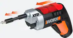 The correct text is "WORX".