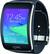 Left. Samsung - Gear S Smartwatch 40mm Chrome AT&T - Black Urethane.