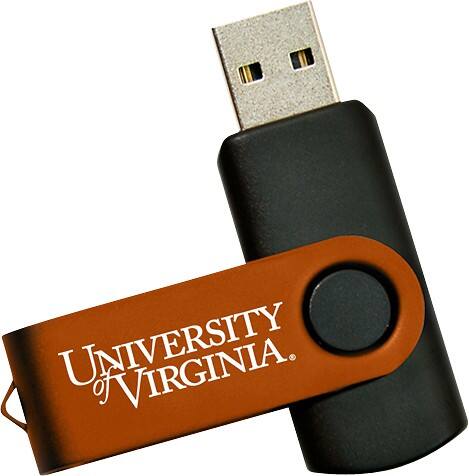 Front Standard. Tribeca - Swivel Virginia 8GB USB 2.0 Flash Drive.
