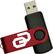Front Standard. Tribeca - Swivel Oklahoma 4GB USB 2.0 Flash Drive.