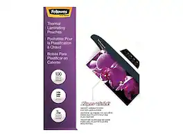 Fellowes - Thermal Laminating Pouches, ID Tag, 5 Mil, 100/Pack (52016)