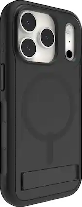 ZAGG - Sedona Snap with Kickstand for Apple iPhone 17 Pro - Pitch Black