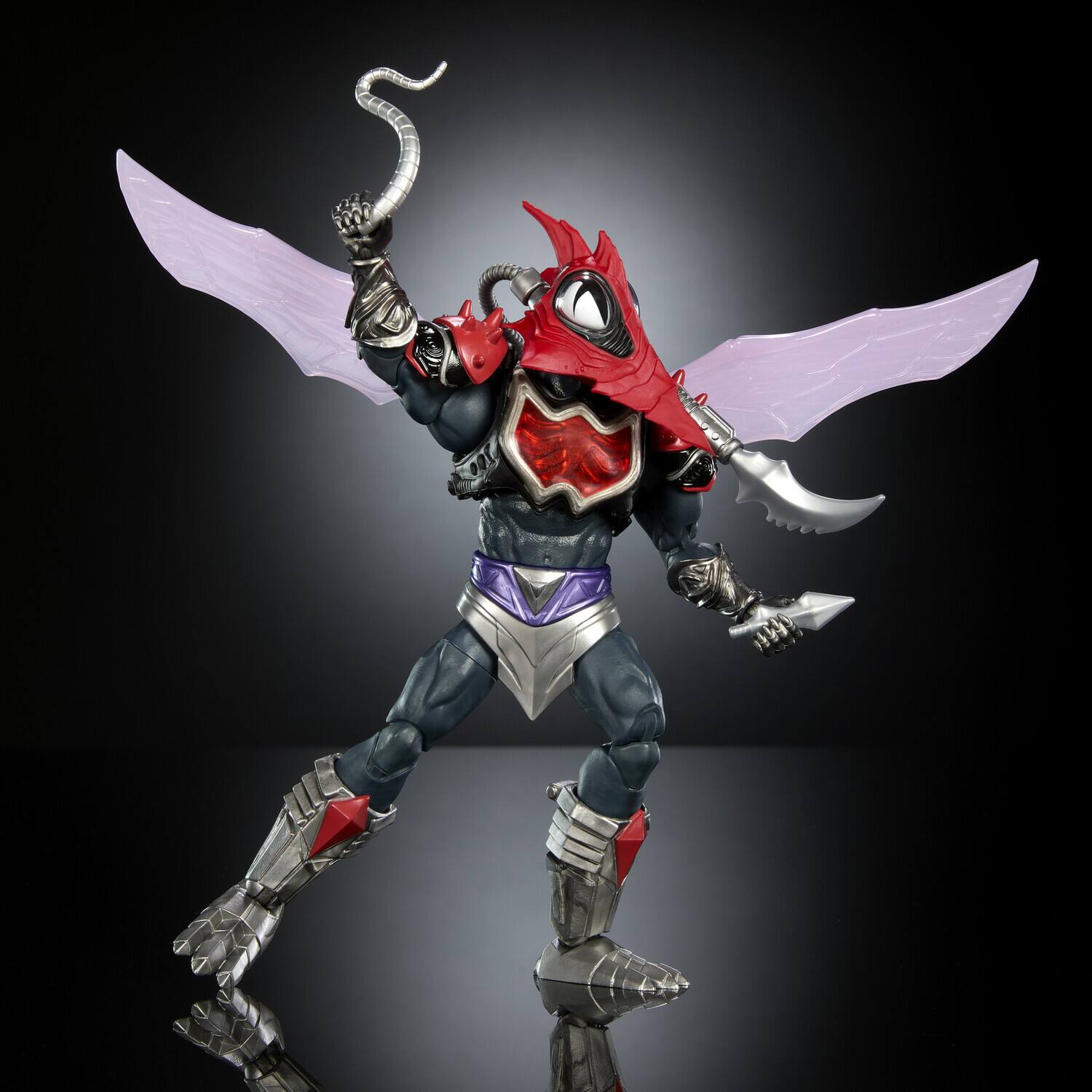 Alt View 4. Mattel - Mattel Collectible - Masters of the Universe: Masterverse New Eternia: Mosquitor Action Figure - COLLECTIBLES - Multicolor.