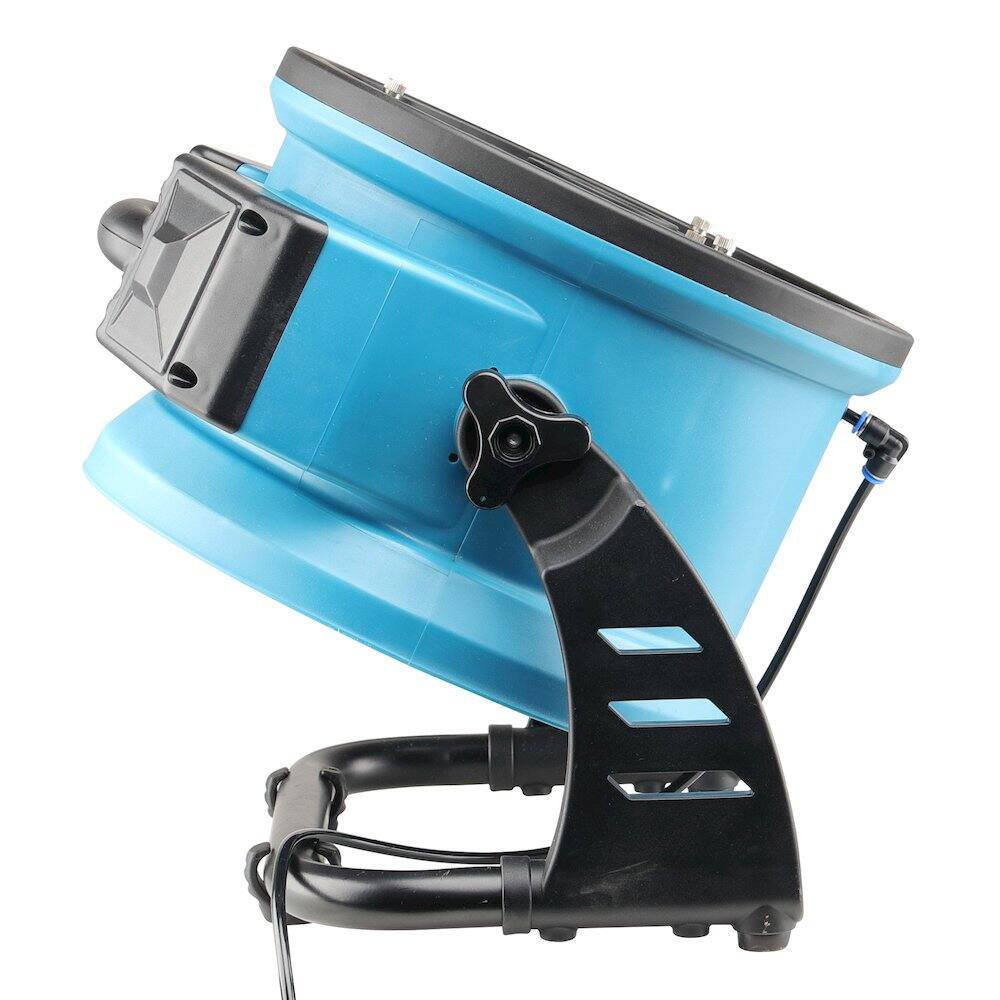 Alt View 7. XPOWER - Portable 3 Speed 11" Outdoor Cooling Misting Fan and Air Circulator - Blue.