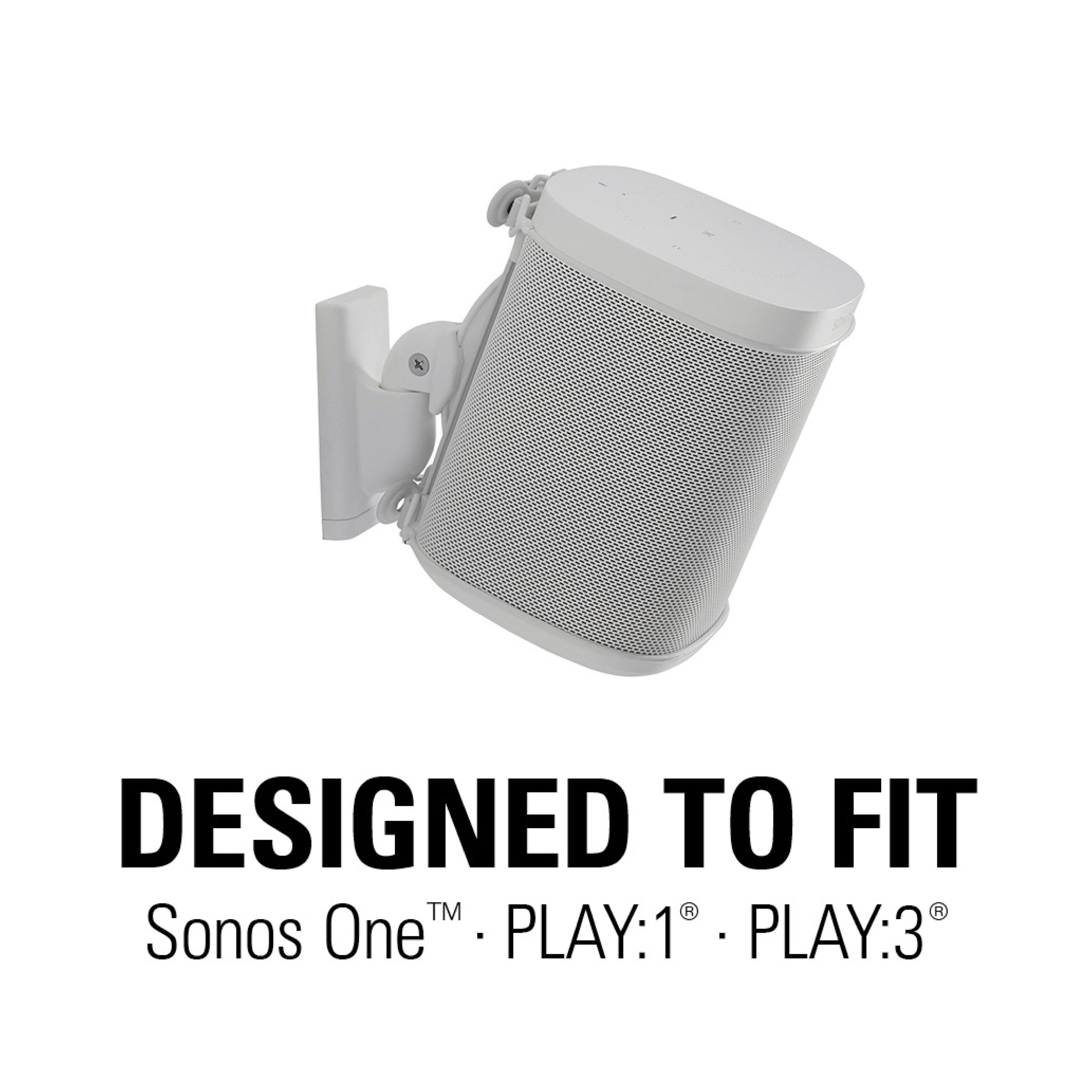 Designed to Fit TM is a Sonos One product that offers a Play:1 and Play:3 speaker system.