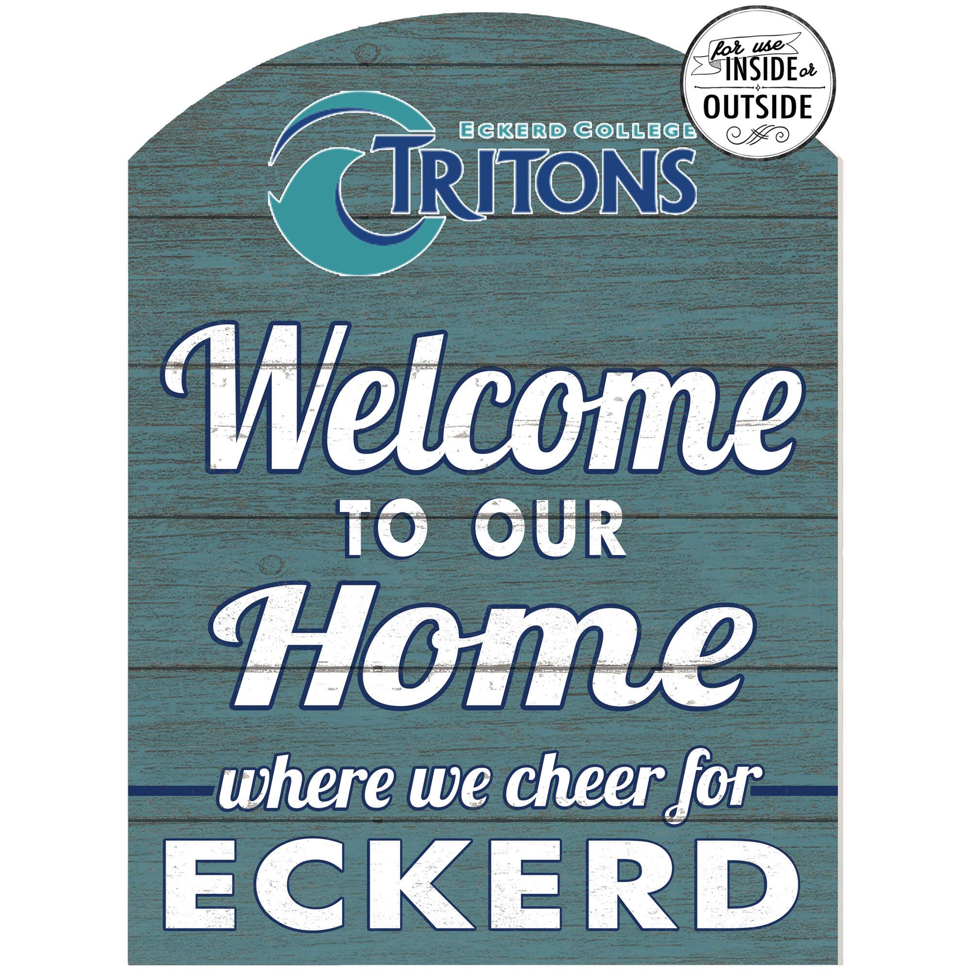 Eckerd Tritons 16'' x 22'' Indoor/Outdoor Marquee Sign