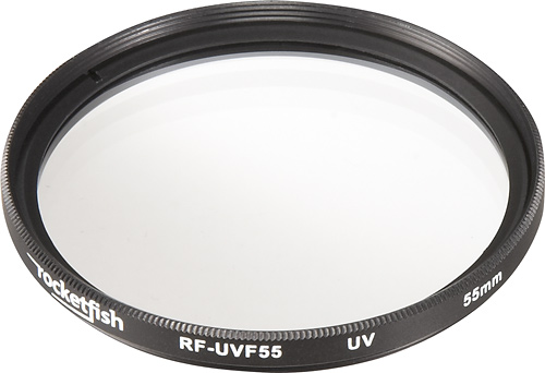  Rocketfish™ - 55mm UV Lens Filter - Multi