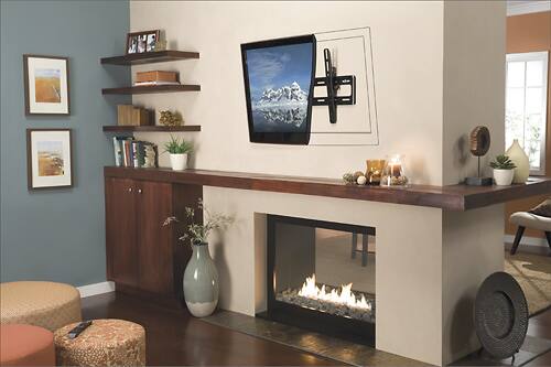 Alt View 1. Sanus - Tilting Wall Mount for 32-70"FlatPanel TVs - Black.