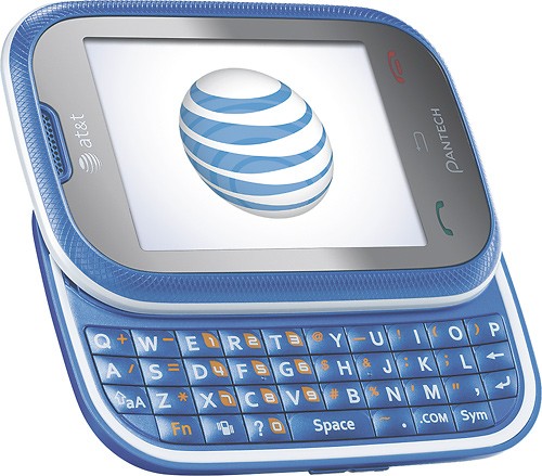 Best Buy Pantech Pursuit Mobile Phone Blue At T P9020