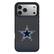 Front. Keyscaper - Dallas Cowboys Linen Logo iPhone Bump Case - 16 Pro Max - Black.